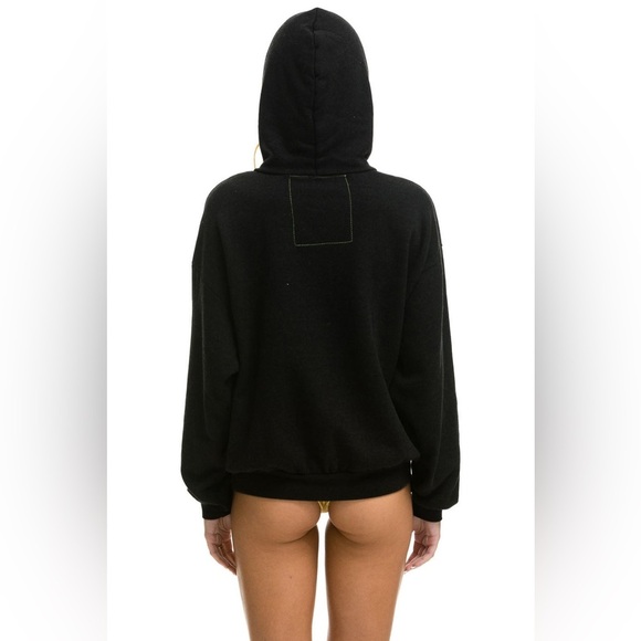 Aviator Nation Logo Pullover Relaxed Hoodie - Picture 3 of 4